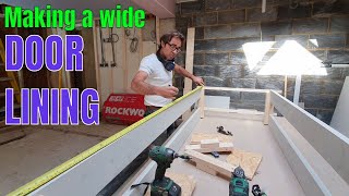 How to make a wide door lining [upl. by Myke]