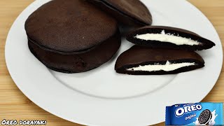 Oreo Dorayaki The Most Easiest Recipe [upl. by Ailet765]