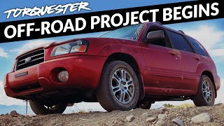 New Project Our Forester XT OffRoad Build  EP1  Lets Fix This Pile of S [upl. by Llehcear]