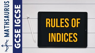 rules of indices powers including negative indices [upl. by Remliw78]