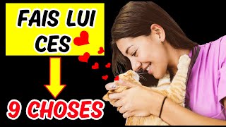 9 Façons Prouvées Scientifiquement de Dire quotJE TAIMEquot à Votre Chat 👉 Fais Lui Ces Choses [upl. by Heiskell802]