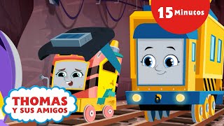 Furgones misteriosos  Trenes A Todo Vapor Thomas y Sus Amigos Mejores momentos [upl. by Htebazle47]