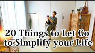 20 Things that I let go of to make my life SIMPLE more MINDFUL and FREE as a Minimalist [upl. by Darom56]