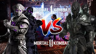 Noob Saibot Combos  MK1 Vs MK11 [upl. by Nosnehpets659]