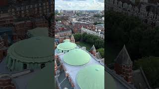 View from the Tower of Westminster Cathedral in London visitlondon britain westminstercathedral [upl. by Kreiner]