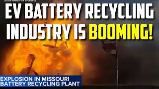 EV Battery Recycling Is BOOMING  Toxic Smoke and MORE [upl. by Roye]