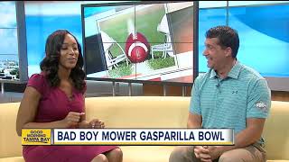 USF playing in Bad Boy Mower Gasparilla Bowl [upl. by Megen]