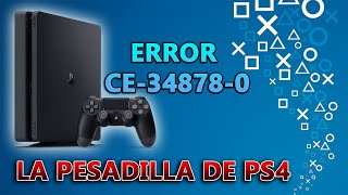 PS4  ERROR CE348780 ¿Qué esta pasando Sony [upl. by Aubreir]