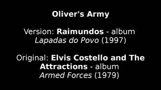 Raimundos  Olivers Army Elvis Costello cover letras  lyrics [upl. by Etnahsa]