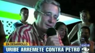 Nuevo ataque de Uribe a Petro [upl. by Jo Ann265]