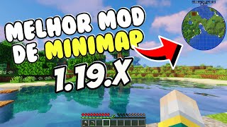 COMO TER UM MINI MAPA NO MINECRAFT 119   FABRIC [upl. by Nannek]