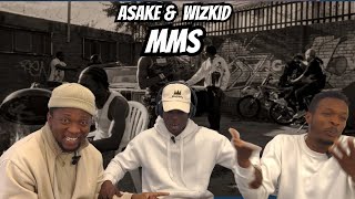 Asake Wizkid  MMS Official Video  Vibes On Vibes Reaction [upl. by Alexi]