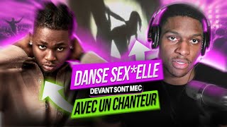 DANSE SEXELLE DEVANT SON MEC AVEC UN CHANTEUR  CHOC [upl. by Nosidam499]