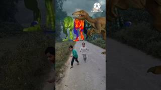 Big dinosaur trex chase part115youtubeshorts trex dinosaur jurassicworld dinosarfight shorts [upl. by Zak581]