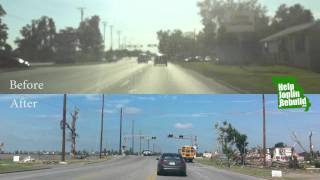 Before amp After Joplin Tornado [upl. by Valencia]