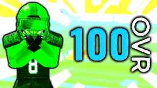 How to Become 100 OVR in Ultimate Football Roblox [upl. by Mehetabel]