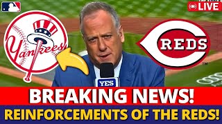 LAST HOUR YANKEES BRINGING IN REINFORCEMENTS FROM CINCINNATI REDS GOOD TRADE OPTIONS YANKEES NEWS [upl. by Julissa]