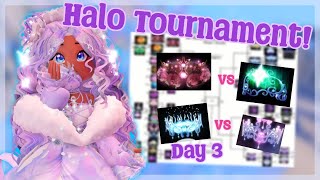 halo tournament day 3  Royale High [upl. by Nonnaehr]