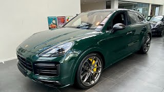 2024 Porsche Cayenne GTS in Irish Green Walkaround [upl. by Lipkin]