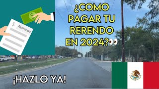 Cómo pagar REFRENDO 2024 [upl. by Lavotsirc]