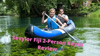 Sevylor Fiji 2 Person Kayak Review Tandem Kayak [upl. by Angelina]