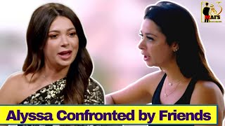 Married at First Sight Katina and Jasmina Confront Alyssa After Seeing How She Treated Chris [upl. by Attenol]