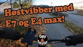 Høstvibber med E7 og E4 max🍂🍁29 [upl. by Sonitnatsnok]