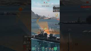 Warships🏴‍☠️  Brawl Pommern likes collateral worldofwarships wows cqc [upl. by Faustina]