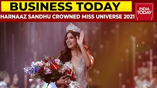 ChandigarhGirl Harnaaz Sandhu Crowned Miss Universe 2021 Ends Indias 21Year Title Drought [upl. by Revart501]