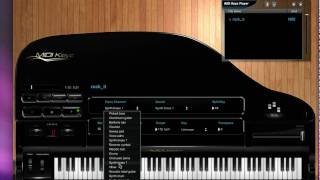 5  MIDIKeyz Tutorial  Using MultiChannel MIDI Files [upl. by Thisbe]