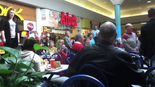 Christmas Food Court Flash Mob Hallelujah Chorus  Must See [upl. by Kenweigh766]