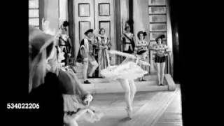 Margot Fonteyn In VicSadlers Wells ballet first production of The Sleeping Beauty 1939 [upl. by Arrat]