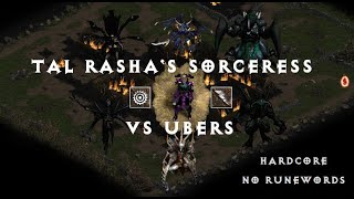 Diablo 2 Uber Tristram with TalRashas Sorceress [upl. by Enaasiali971]