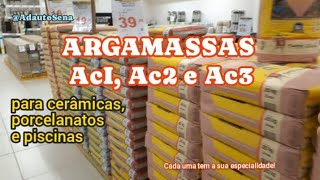 Essas são as argamassas que eu vendo na Carajás [upl. by Darej240]