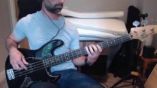 Steely Dan  Rikki Dont Lose That Number Bass Cover [upl. by Eilitan]