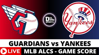 CLEVELAND GUARDIANS VS NEW YORK YANKEES LIVE ⚾️ ALCS Game 1 MLB Game Score PlaybyPlay OCT 142024 [upl. by Atwahs]