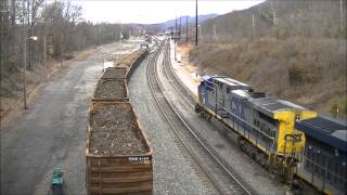 A Roar In the Hollers CSX in West Virginia Cumberland and Sand Patch [upl. by Meredith]