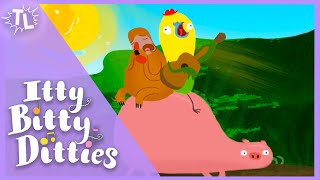 Funny Songs for Kids  Itty Bitty Ditties [upl. by Nila845]