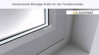 Plissee Montage VS2Modell am Fenster montieren [upl. by Onid]