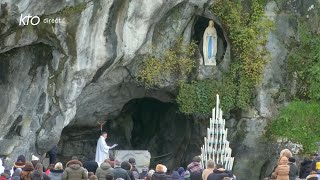 Chapelet du 7 janvier 2024 à Lourdes [upl. by Ecilayram]