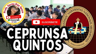 CEPRUNSA QUINTOS UNSA information unsa ceprunsa arequipa university ceprunsaquintos video [upl. by Ennasus]