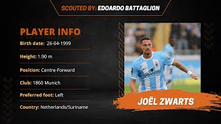 Joël Zwarts  Monaco 1860  Player Report [upl. by Kariotta982]