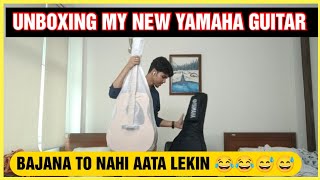 UNBOXING MY YAMAHA F280 GUITAR [upl. by Alisun]