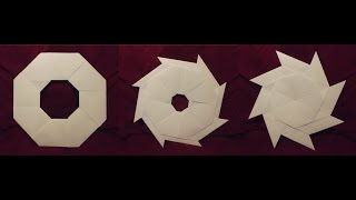 How to make a post it note transforming ninja star [upl. by Azal]