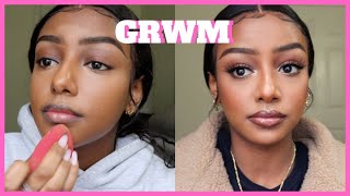 GRWM  Full Makeup amp Hair TRANSFORMATION [upl. by Grider]