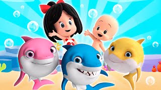 Baby Shark y más canciones infantiles  Fantasía y diversión con Cuquín [upl. by Yeldua]