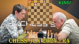 Grigoriy Oparin 2655 vs Garry Kasparov 2783  Chess 9LX 2024  R4 [upl. by Deidre]