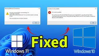 How To Solve Shared Folder Cant Access Problem on Windows [upl. by Namyaw551]