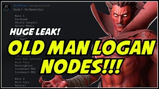 Old Man Logan Event Leaks  Super Hard Nodes Incoming  Marvel Strike Force [upl. by Odele302]