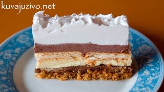 Kinder torta  Najlepša posna torta [upl. by Yenruoc]